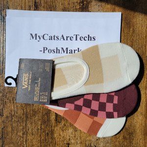 Vans Roadside Canoodle 3-pack Socks (RARE!) VERY NICE! Brand New With Tags!